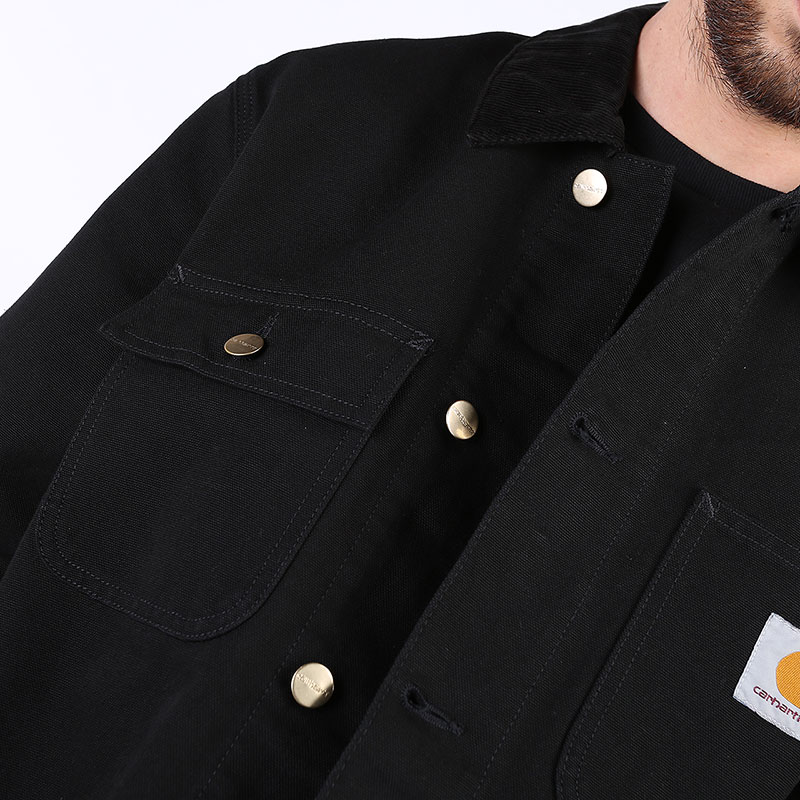 Мужская куртка Carhartt WIP Michigan Coat (I026480-black)  - цена, описание, фото 3